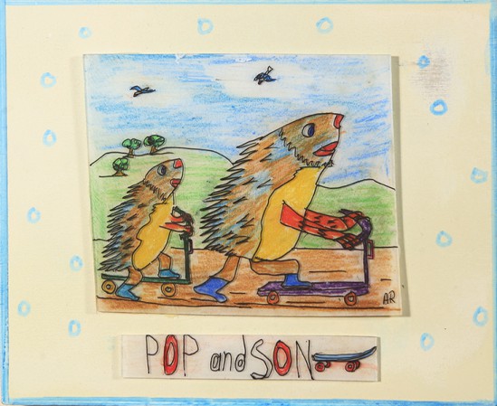 Andrew Romanoff - Pop And Son - Shrink art