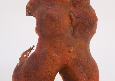 Mimi Abers, Torso, glass, 9x8x5 ins
