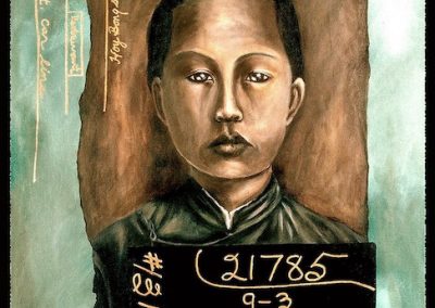 Cynthia Tom, Hom Shee Mock, 1923, acrylic on canvas