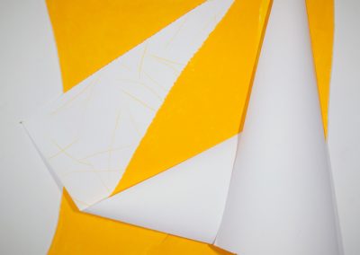 Diana Marto, Light #4, paper sculpture, 4' x 6' x 6"