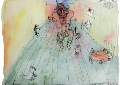 Dorothy Nissen, The Trickster has entered the room