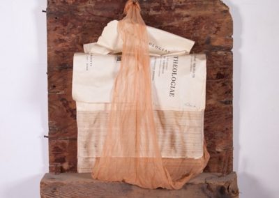 Mary Mountcastle Eubank, Summa Theologiae, Mixed Media, 14 x 16 x 3