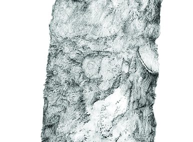 Zea Morvitz, Kilcumin, ink and graphite on paper, 32x21