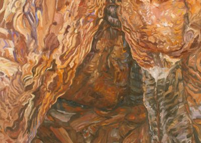 Linda Macdonald, Heart of the Matter, Heart-of-the-Matter-oil-on-canvas-30inx30in