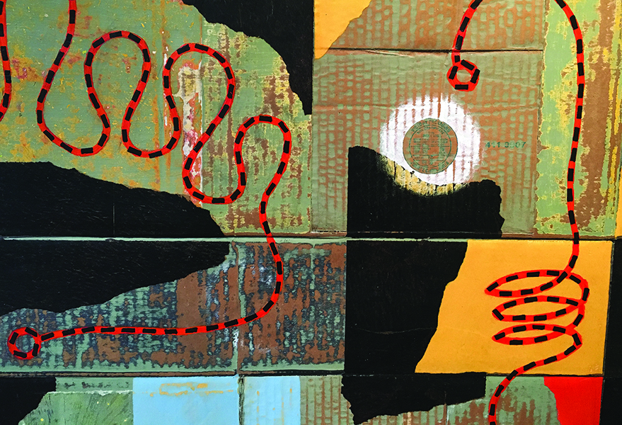 Will Thoms: Paintings on Cardboard