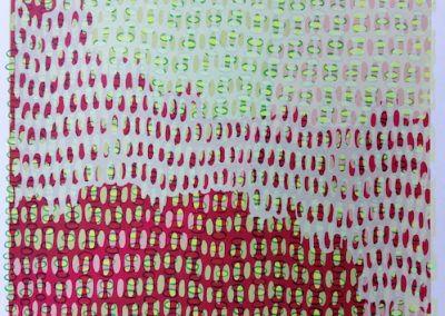 Mary Robinson, Together Apart, screen print, 18x152017