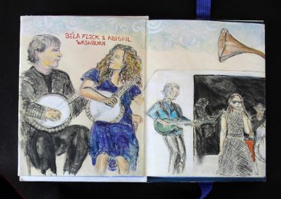 Vickisa, Bela Fleck and Abigail Washburn