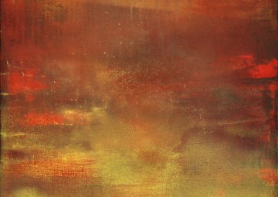 Yari_Ostovany, The Third Script 39 oil on canvas, 40..5 x 32.5