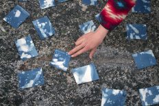 Hannah Perrine Mode Making Cyanotypes