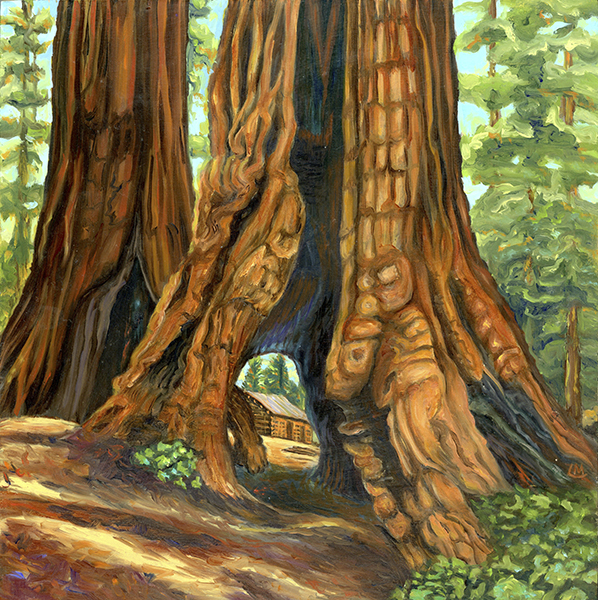 Linda MacDonald: Redwood Memories, Intimate Paintings