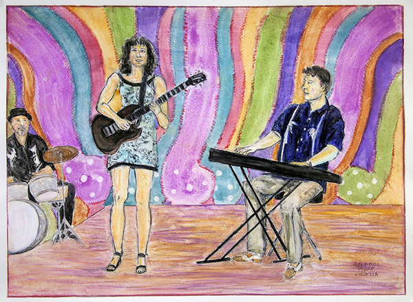 Vickisa: I’m With the Band
