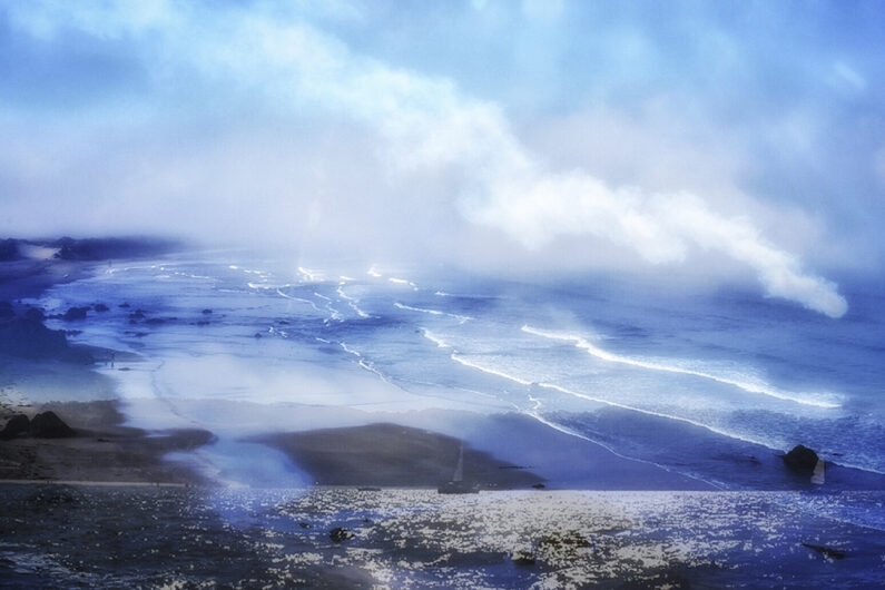 Ian Day, Coastal Divide, Digital print