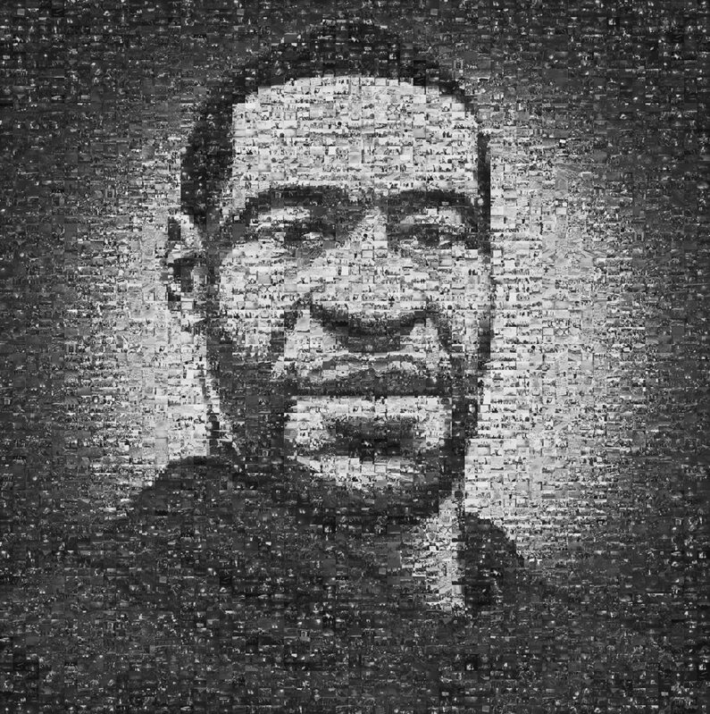 Isaac Klotz, Faces of George Floyd, Digital Print, AWARD OF MERIT