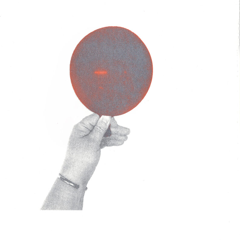 Summer Ventis, Held Breaths I, screenprint, 10 x 8 in, 2020