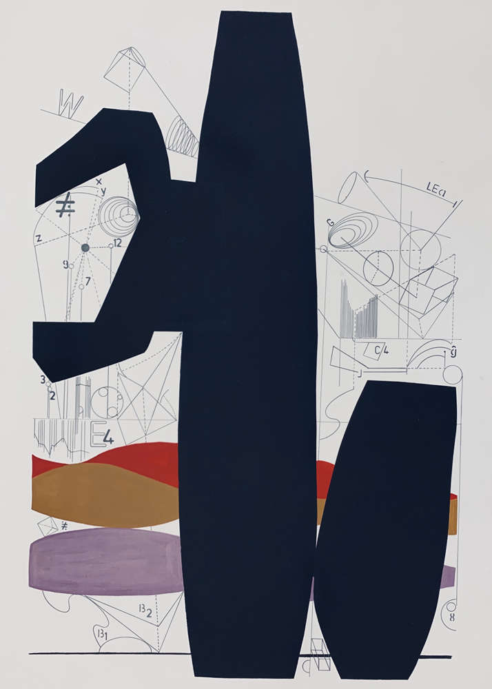 Austin Buckingham - Science Of Chaos #1 - Monotype, 36in H x 24in W x 1in D