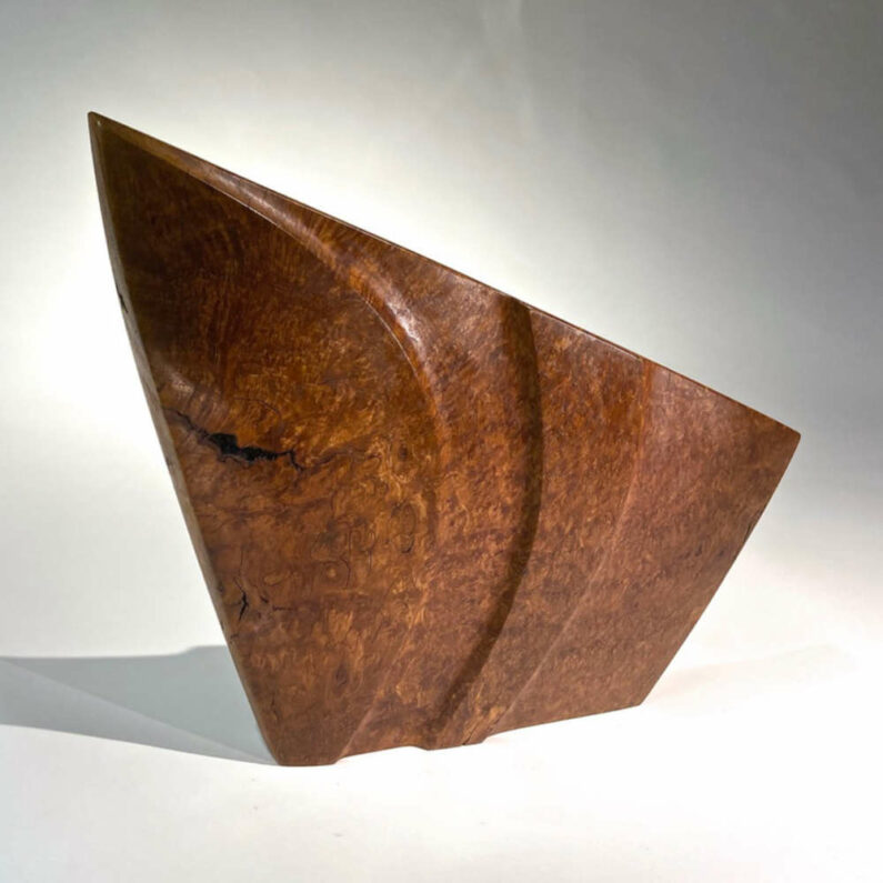 Bruce Mitchel - Double Image Sculpture 1 (front), 16in H x 19in W x 3in D