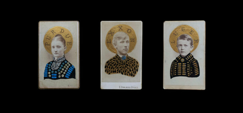 Paulette Traverso - American Trinity - mixed - 7in x 15in x 2in