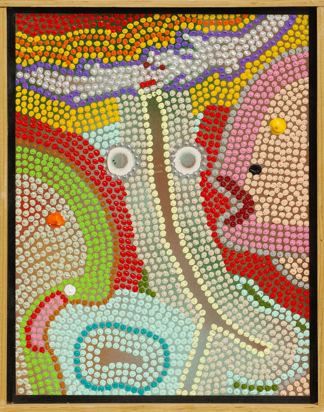 Steve Pring - Face - Painting - 13in x 10in