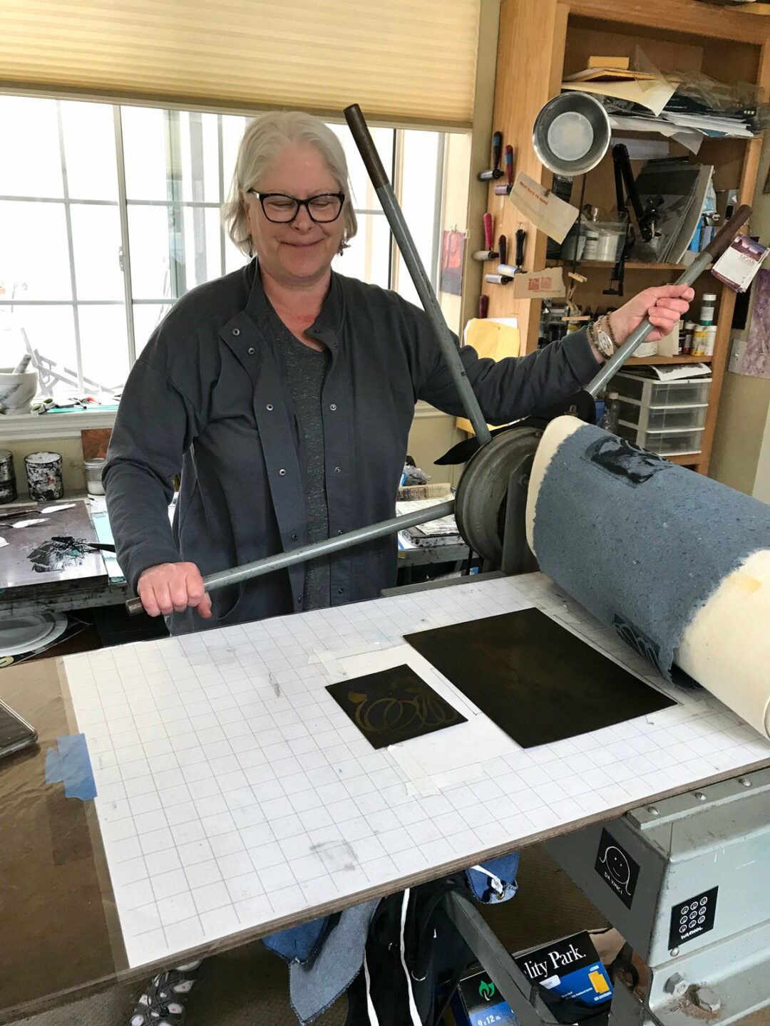 Jami Taback - Pringing On Handmade Water Paper