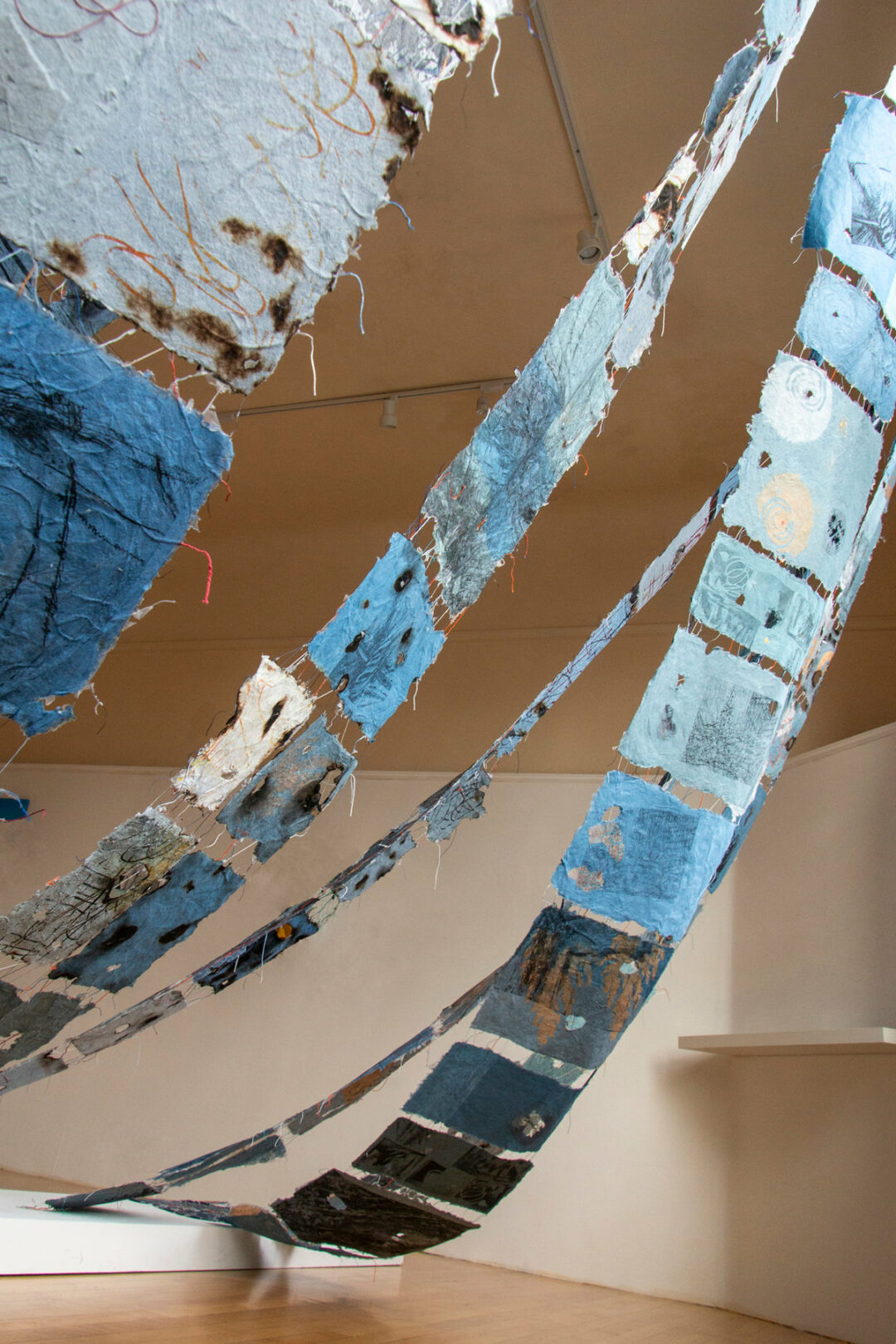 Jane Ingram Allen and Jami Taback - Mixed Media Installation Handmade Paper and Printmaking