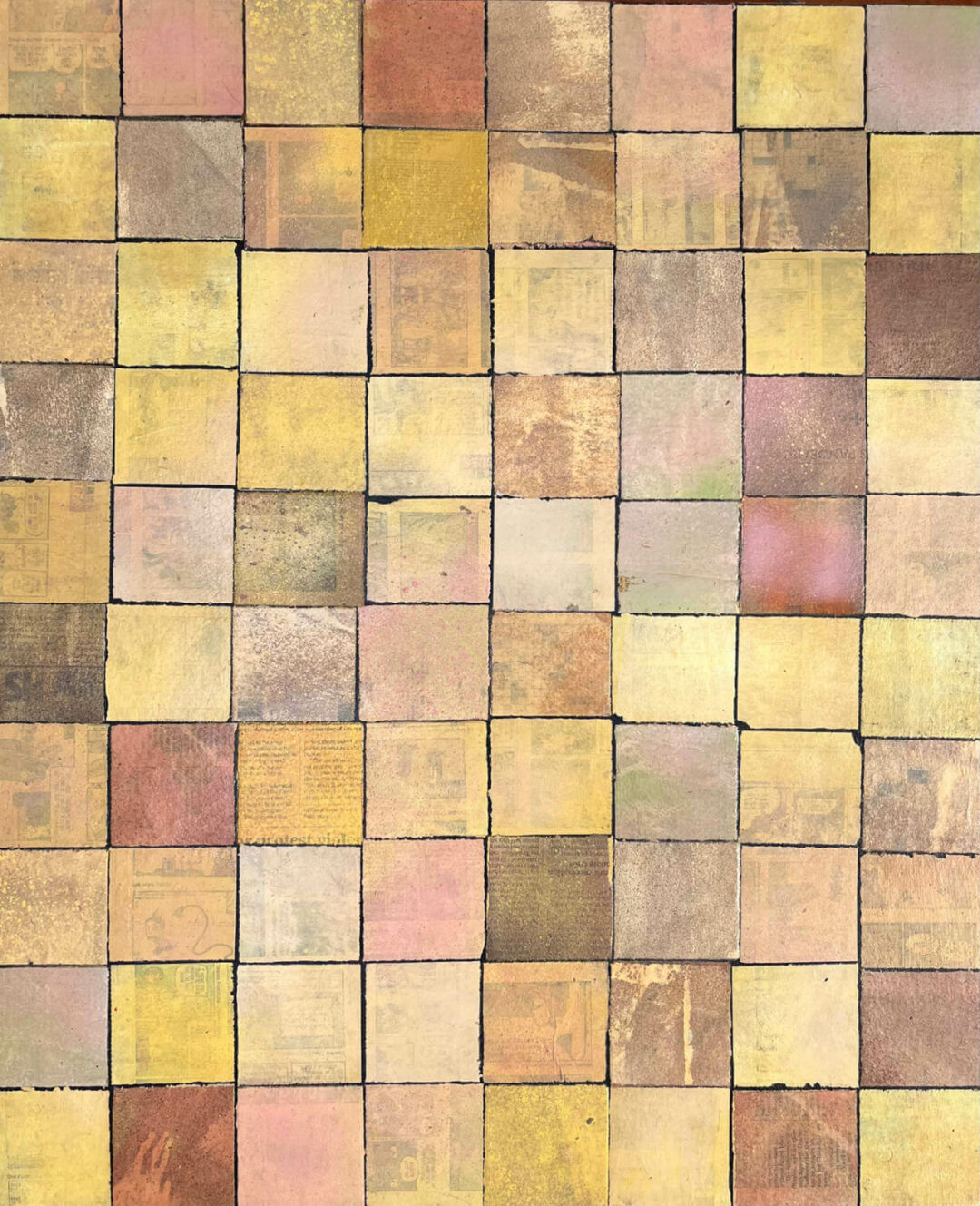 Will Thoms - FOUR - Mixed Media Painting - 30in x 24in