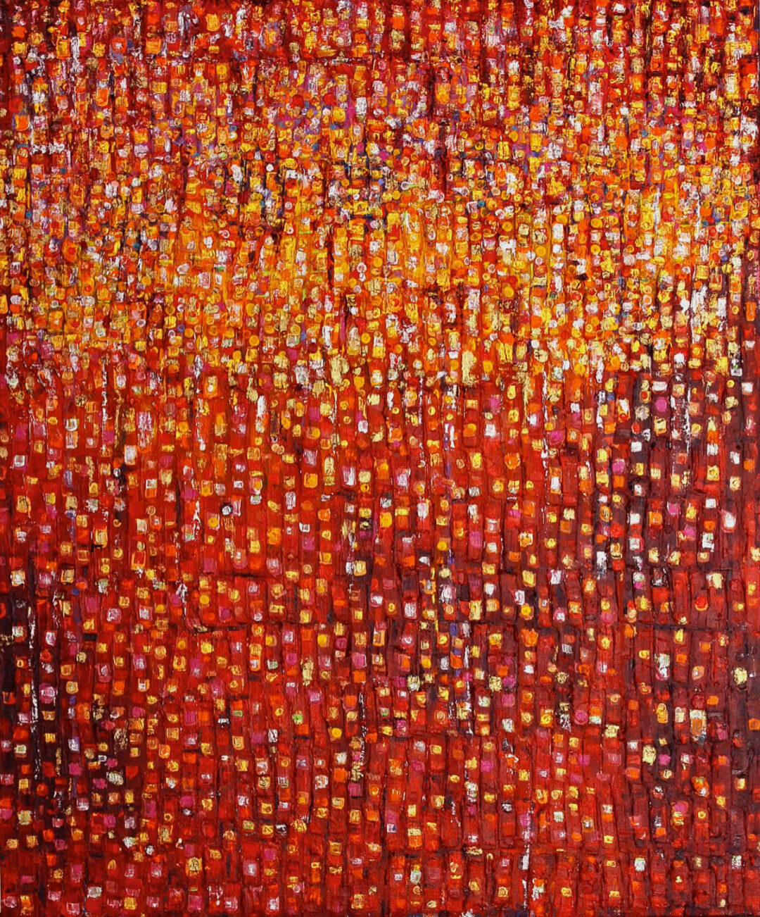 Dean Moniz - Red Bear - Acrylic on Canvas - 24x20