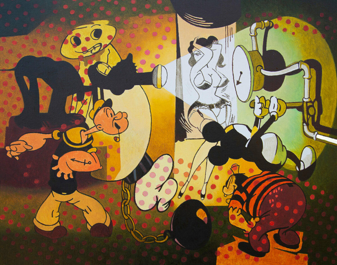 Gary Epting - Smoker - Oil on Canvas - 16x20