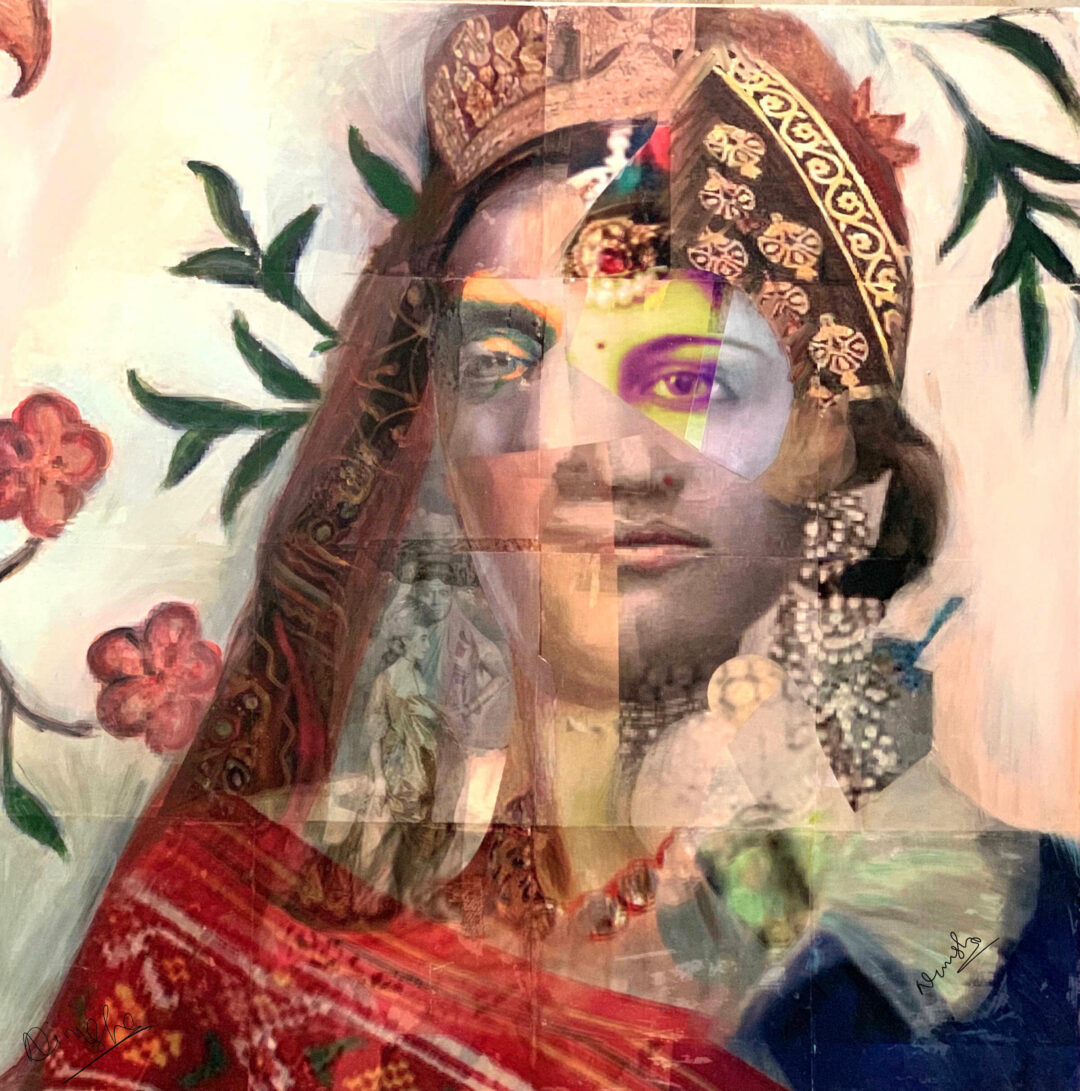 Nimisha Doongarwal-Who-am-I-II_36X36_mixedmedia