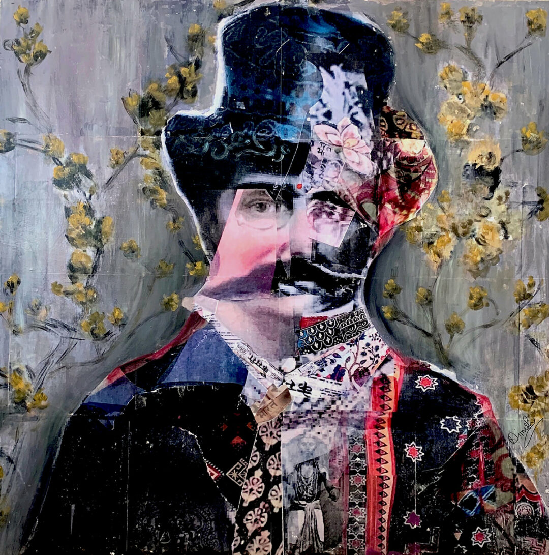 Nimisha Doongarwal - Who am I No 2 - mixed media - 36X36