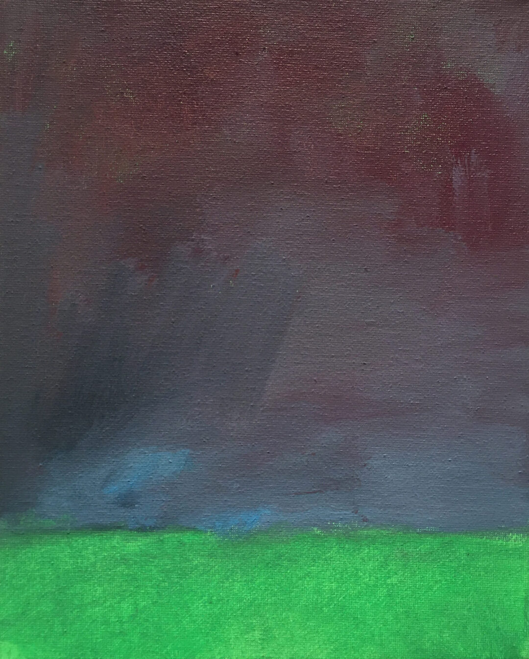 Jenny-Lynn Hall - Changing Horizons Study 4 - Oil on Canvas - 10in x 8in