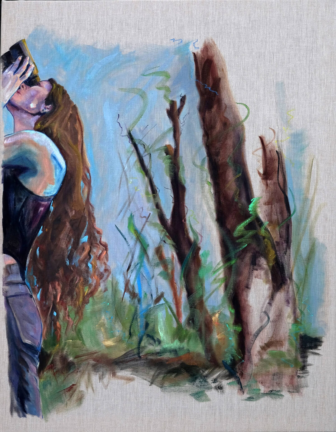 Pat Augsburger - Edge of Nowhere - Oil on Linen - 36in x 46in