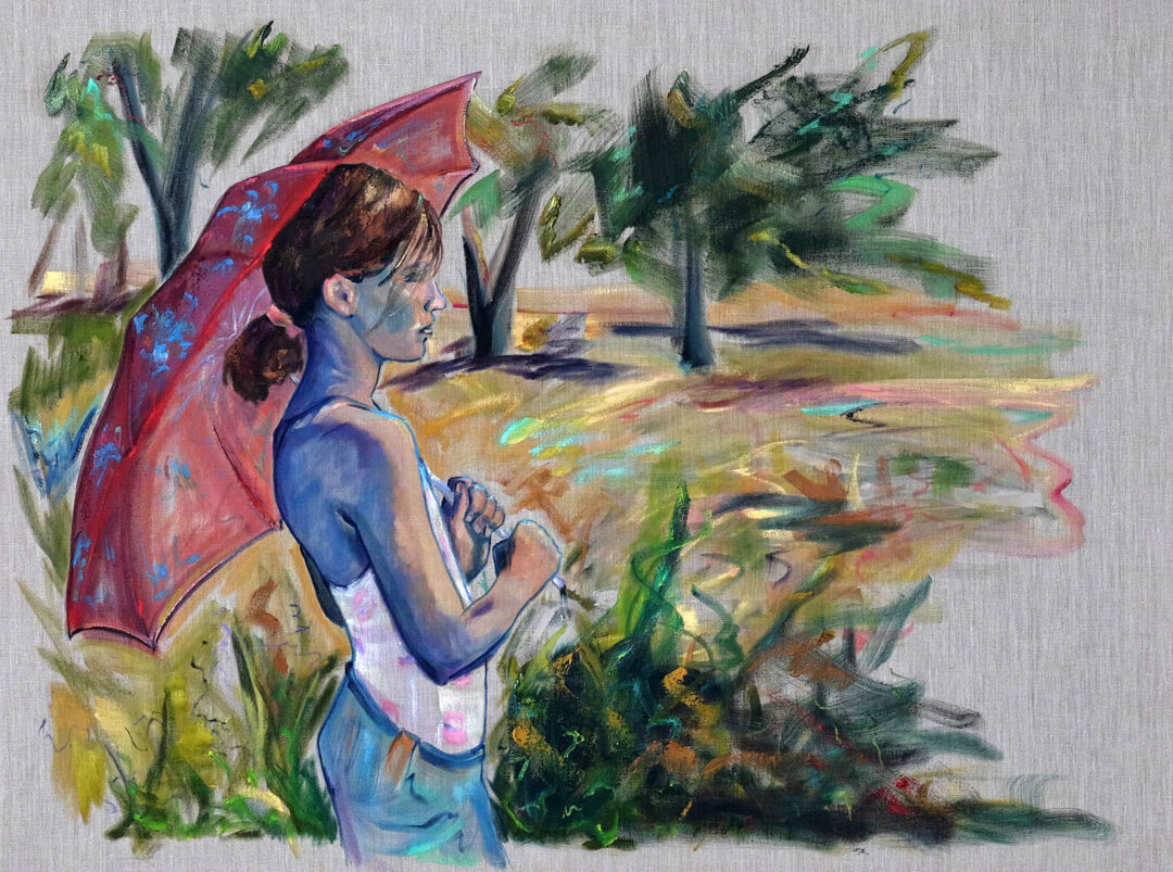 Pat Augsburger - Waiting for Wonder - Oil on Linen - 30in x 40in
