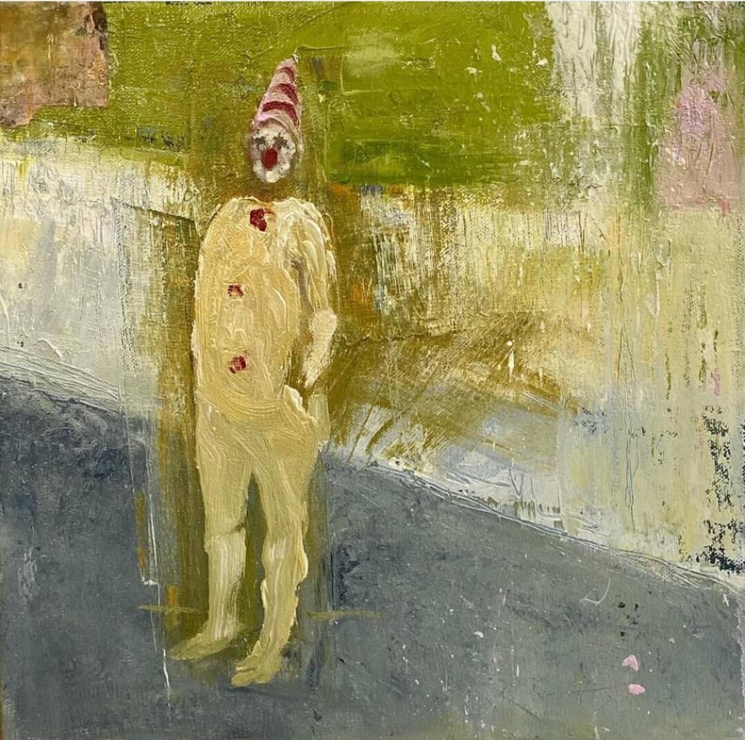 Kelley Berg - On the Road to Damascus - oil - 12x12 - 2020