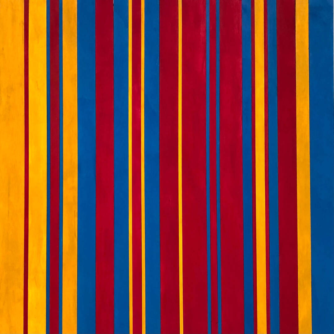 Steven Hurwitz - Are You Somewhere - Polychromed Wood - 30in x 30in x 1in
