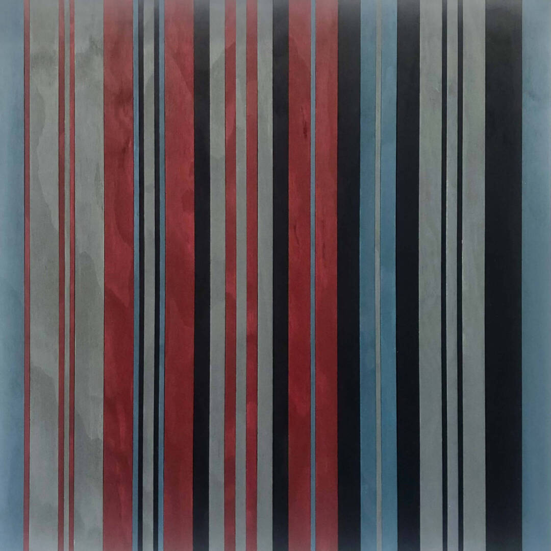 Steven Hurwitz - Not My Beautiful Wife - Polychromed Wood - 30in x 30in x 1in