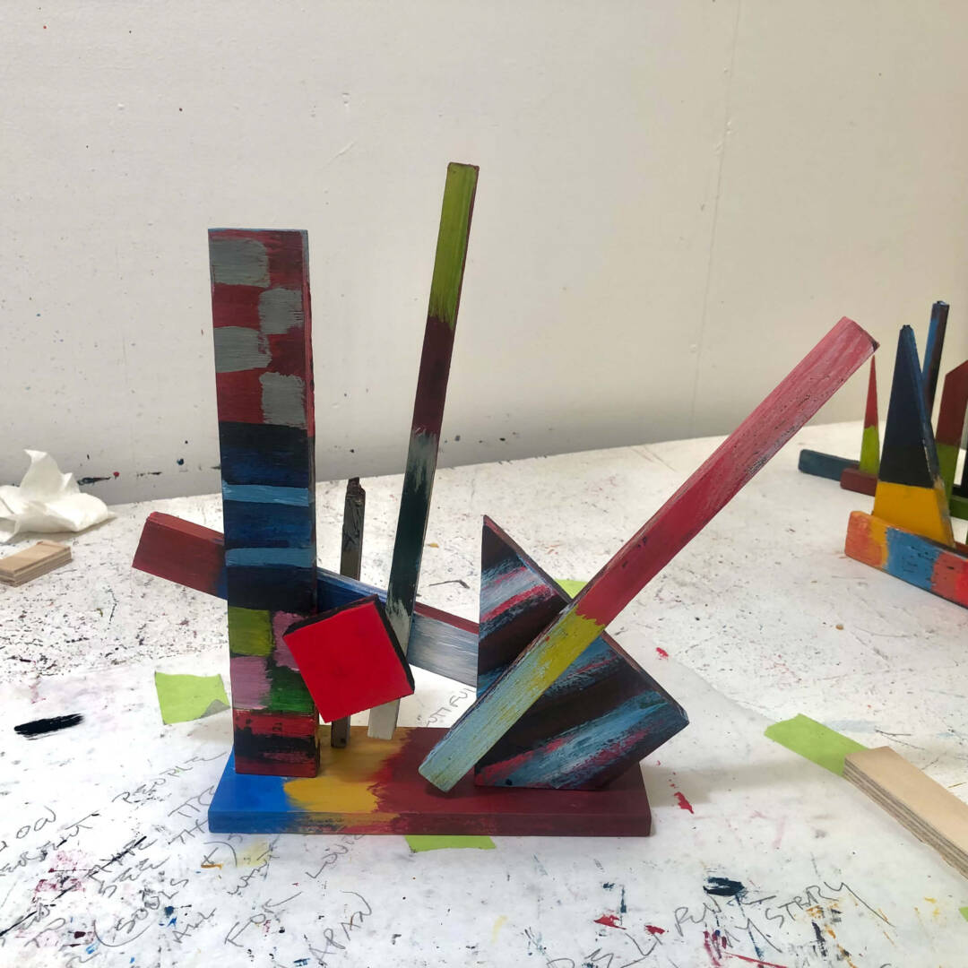 Steven Hurwitz - P4 - Polychrom Wood - 5in x 8in x 3in