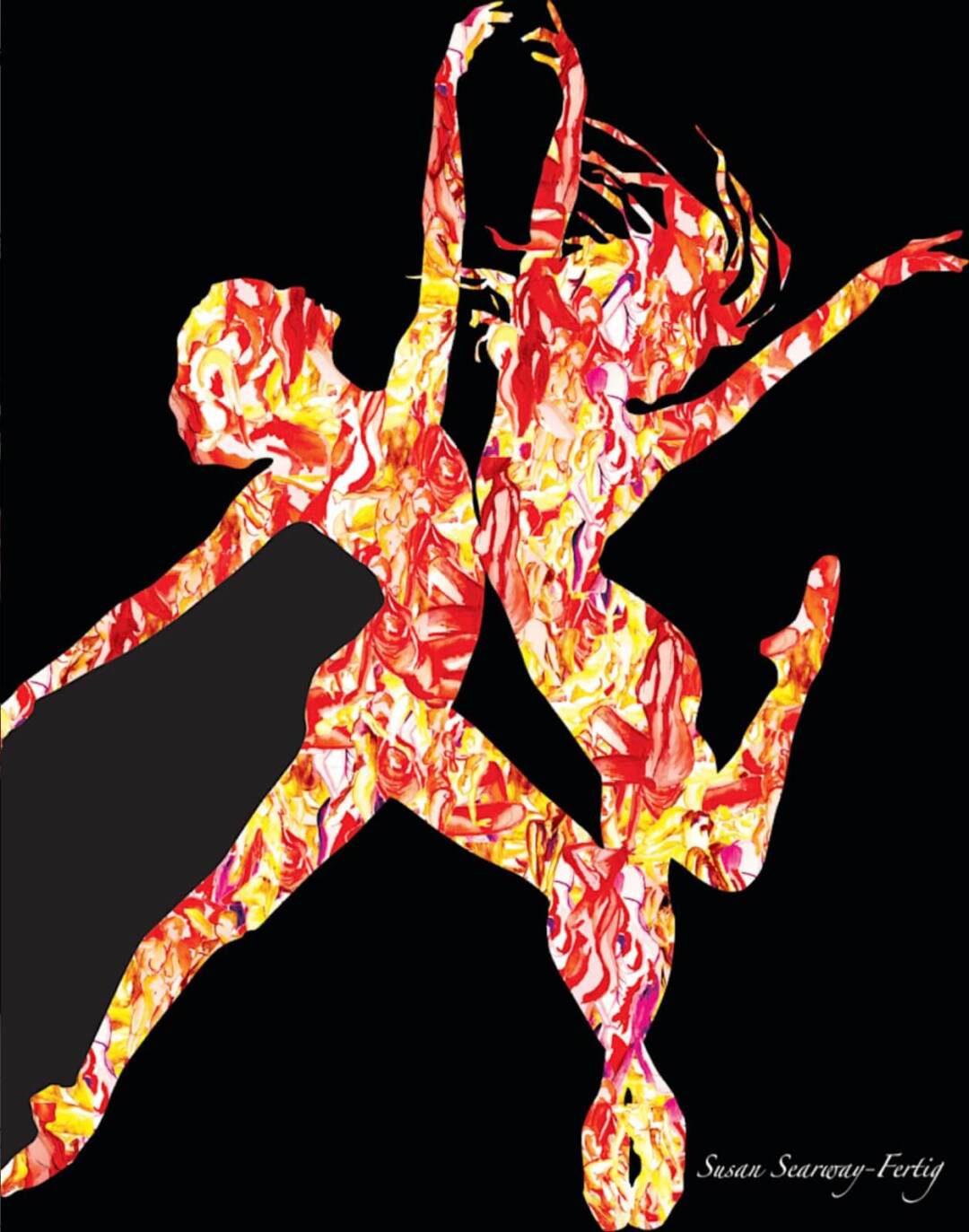 AWD - Susan Searway-Fertig - Vivacity - digital art - 24in x 30in