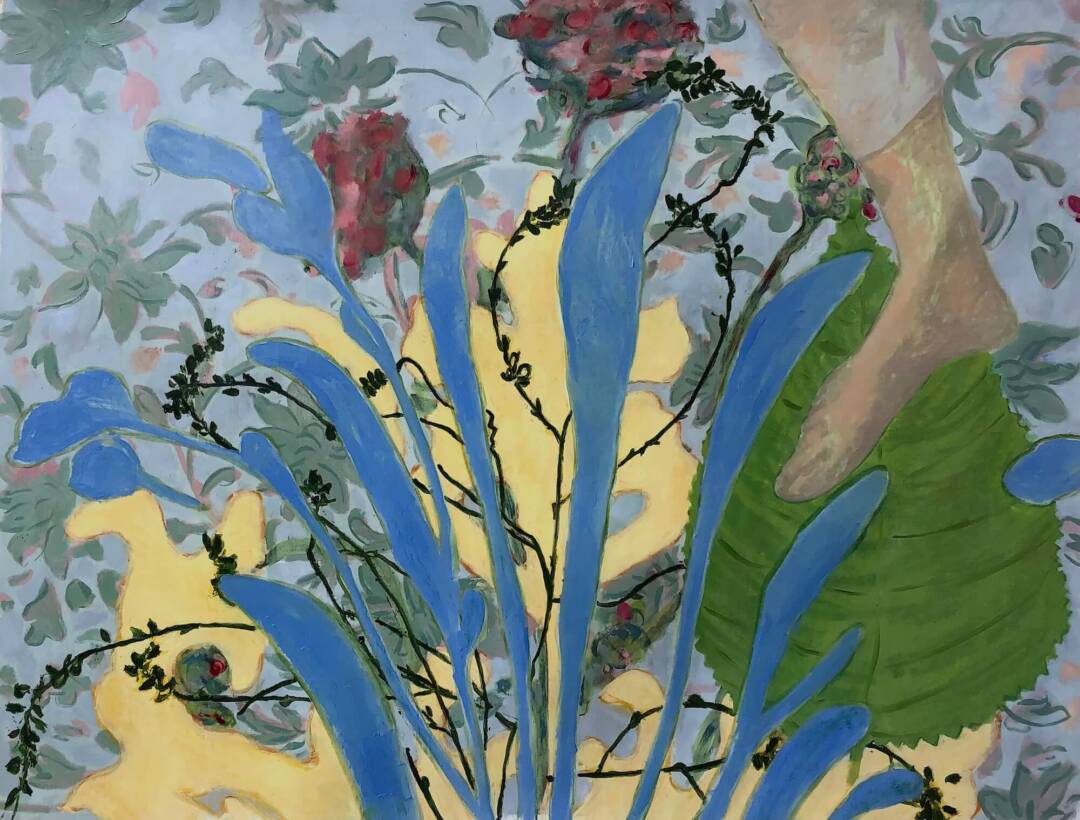 Patti Trimble - Human 2 - oil on linen - 29in x 37in