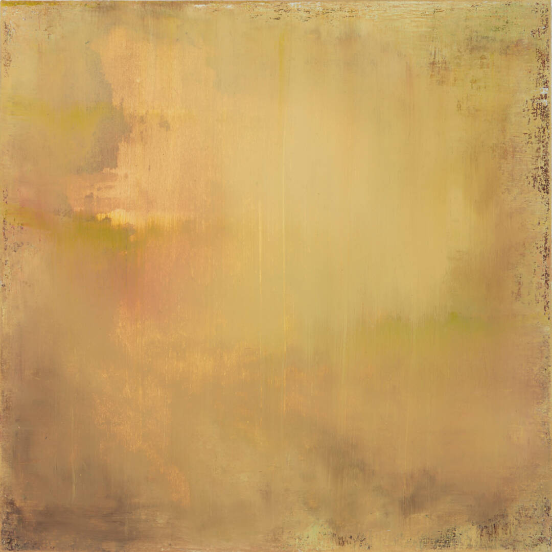 Airiel Mulvaney - Gayatri Mantra 1 - Acrylic Glaze On Wood Panel - 12in x 12in