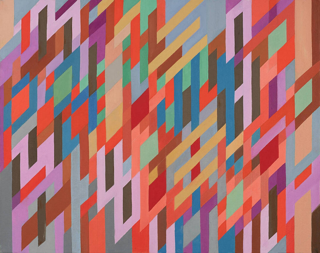 Jizell Albright - Cover Up 6 - Oil on canvas - 18 x 24 x 1.5