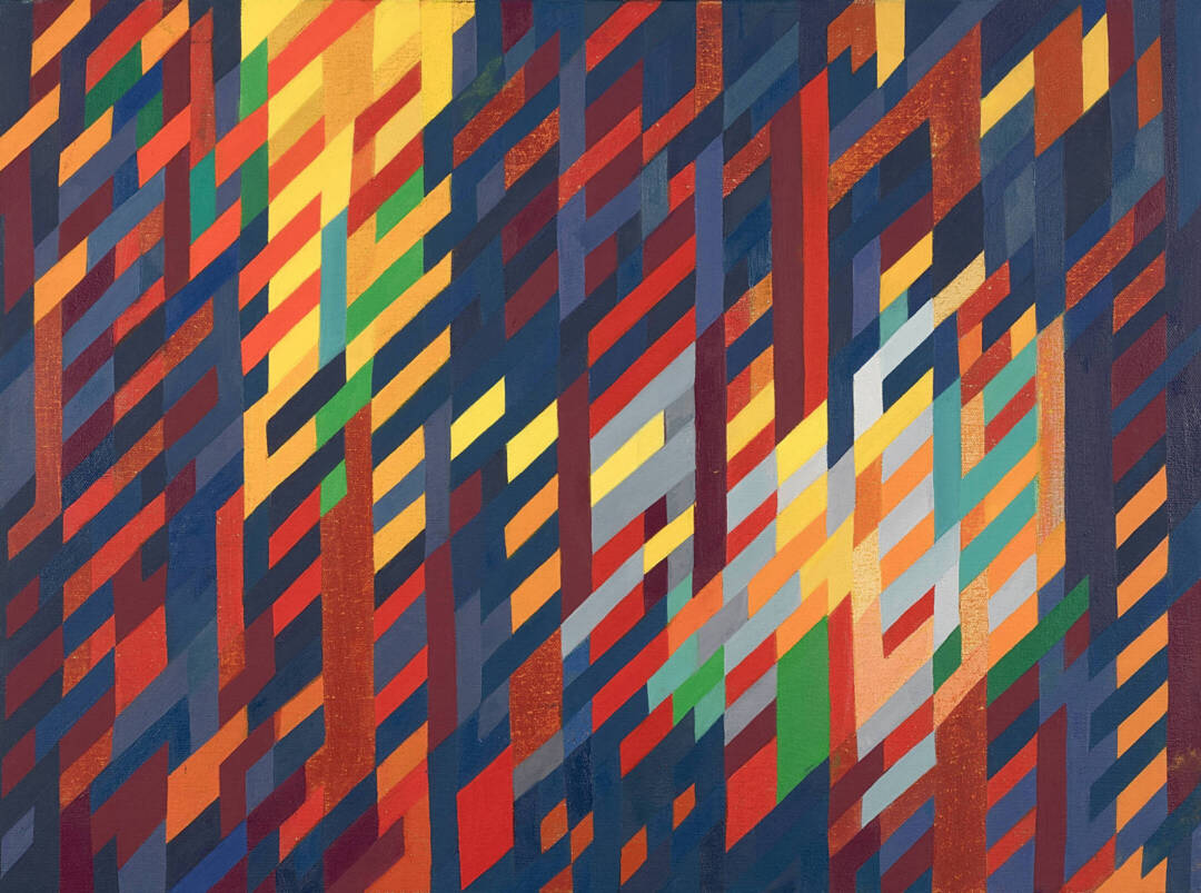 Jizell Albright - Out Came the Sun - Oil on canvas - 18 x 24 x 1.5