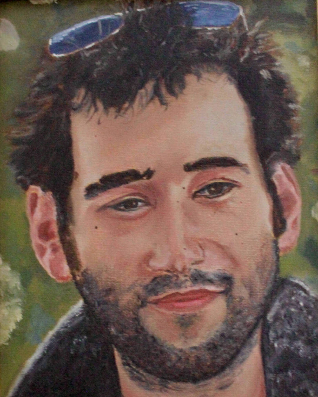 e a zappa - Adam - oil - 8in x 10in