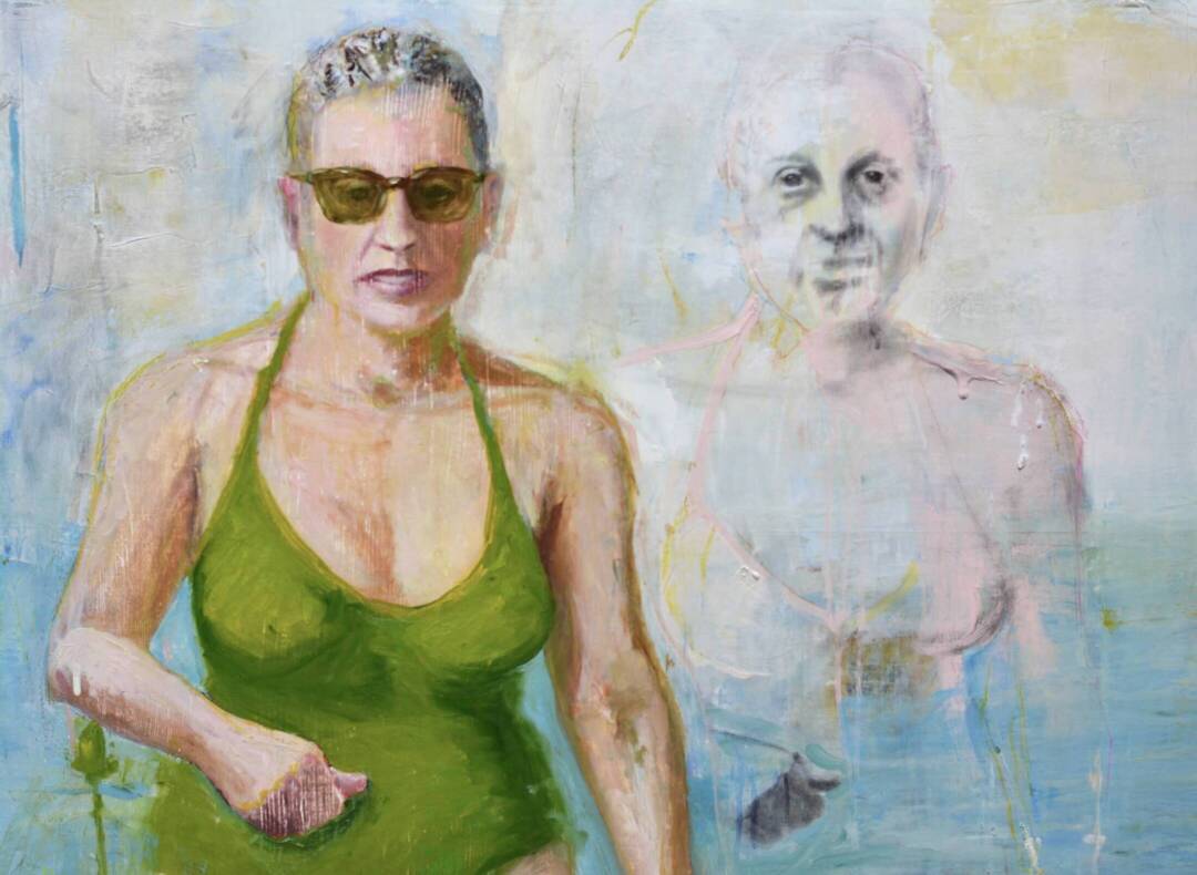 Kelley Berg - Saltine - oil on canvas - 48in x 36in