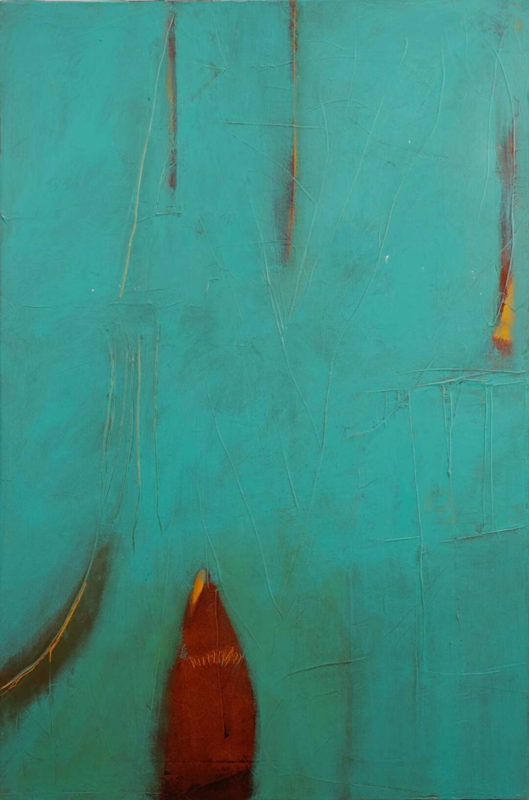 Tonia Sassi - Soften th Edge - Acrylic - 36in x 24in